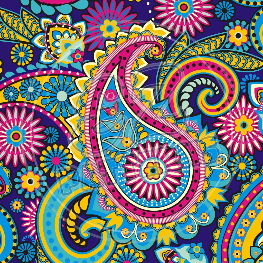 Paisley Dreamer 012 Printed Pattern Vinyl