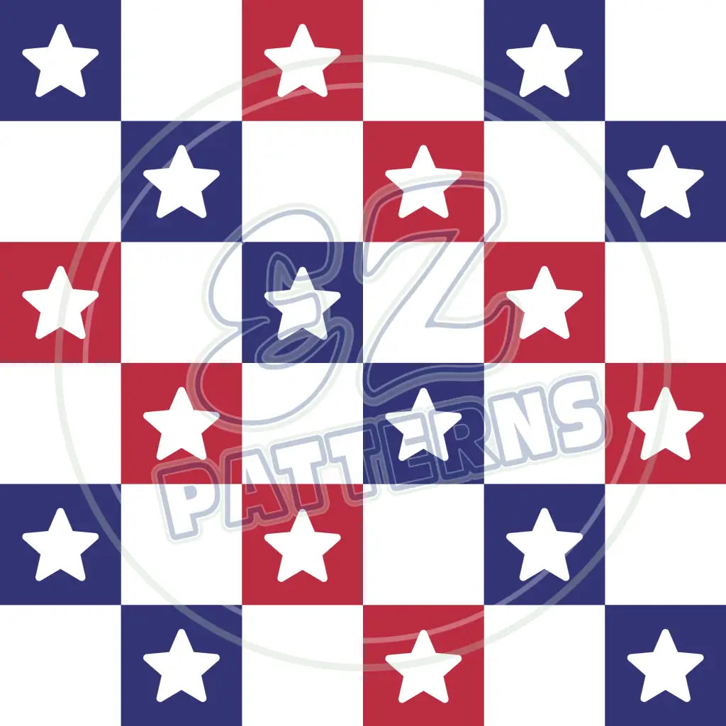 Patriotic Flag 002 Printed Pattern Vinyl