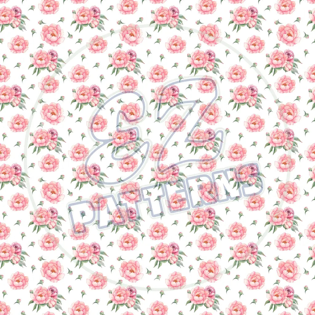 Peony Pink 009 Printed Pattern Vinyl