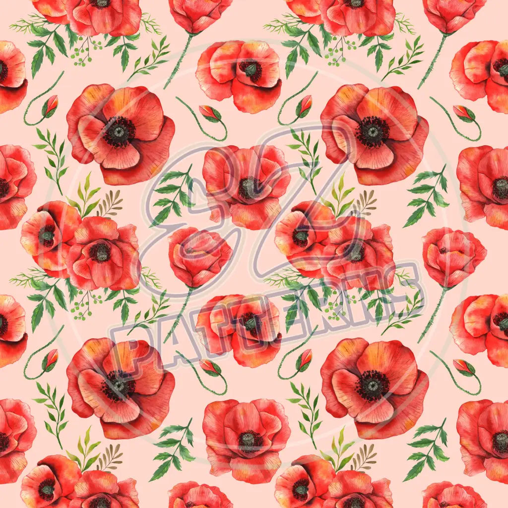 Poppy Meadows 003 Printed Pattern Vinyl