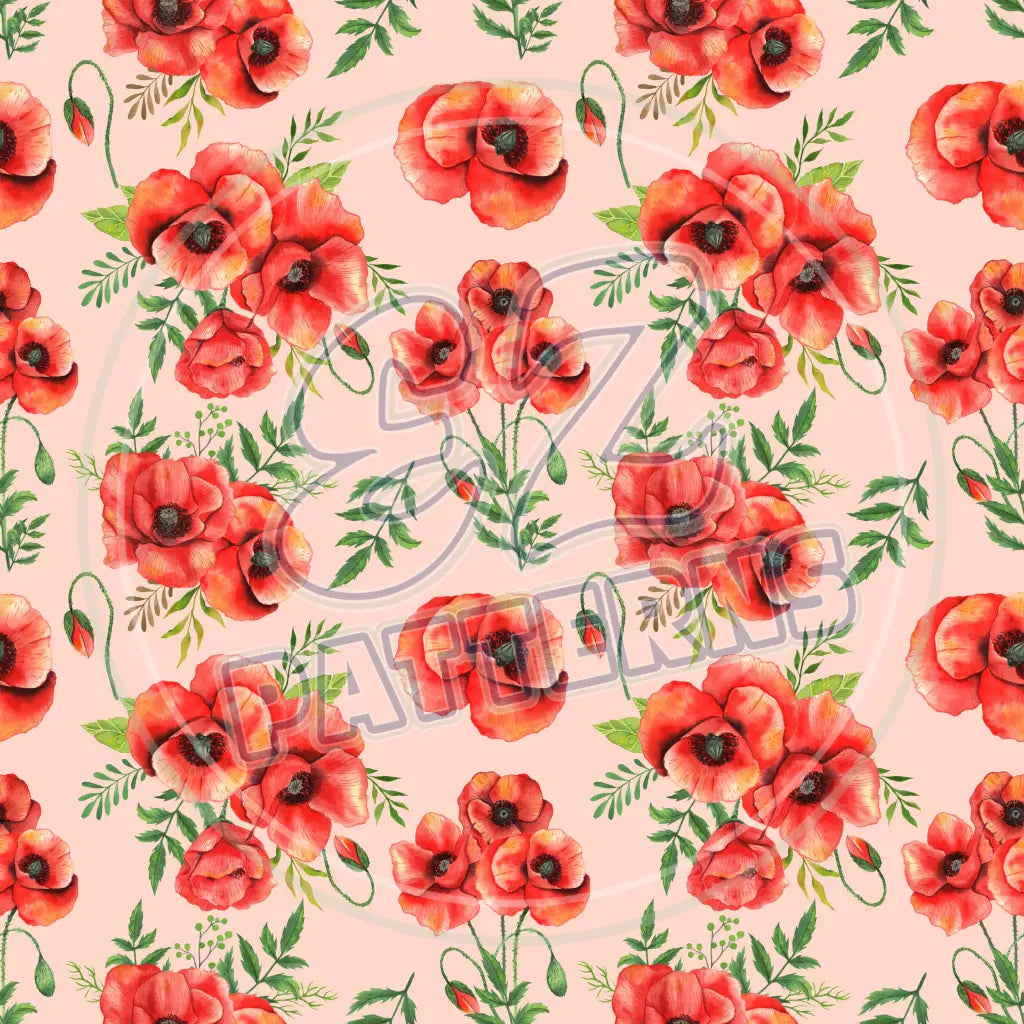 Poppy Meadows 004 Printed Pattern Vinyl