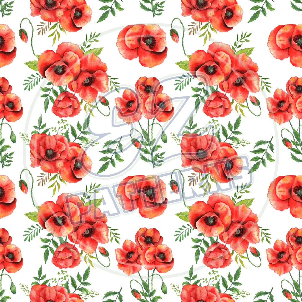 Poppy Meadows 006 Printed Pattern Vinyl