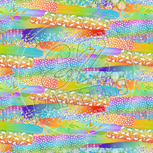 Pride Sheen 003 Printed Pattern Vinyl