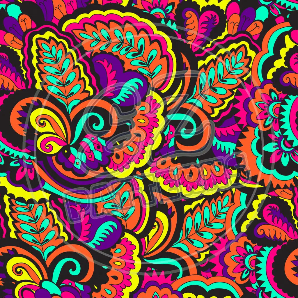 Trippy Psychedelic 003 Printed Pattern Vinyl