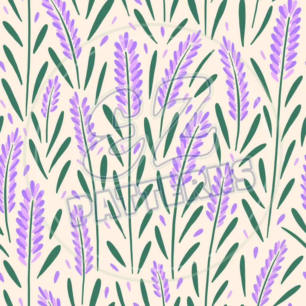 Purple Petals 008 Printed Pattern Vinyl