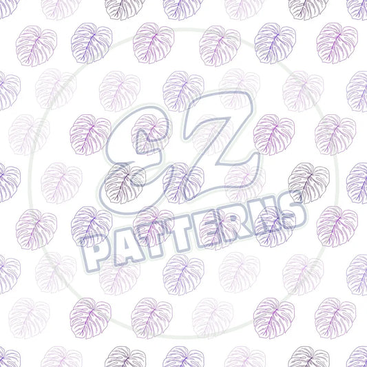 Purple Tropics 002 Printed Pattern Vinyl