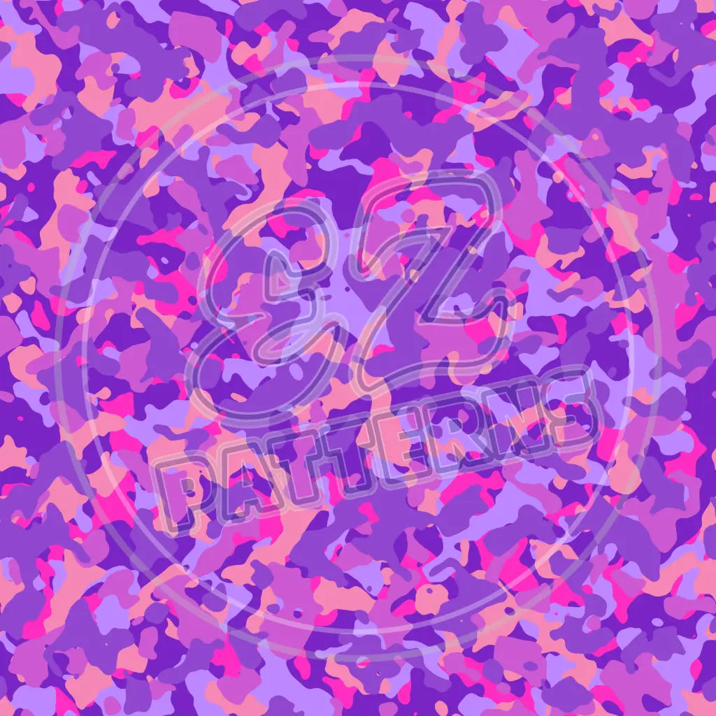 Rave Camo 003 Printed Pattern Vinyl