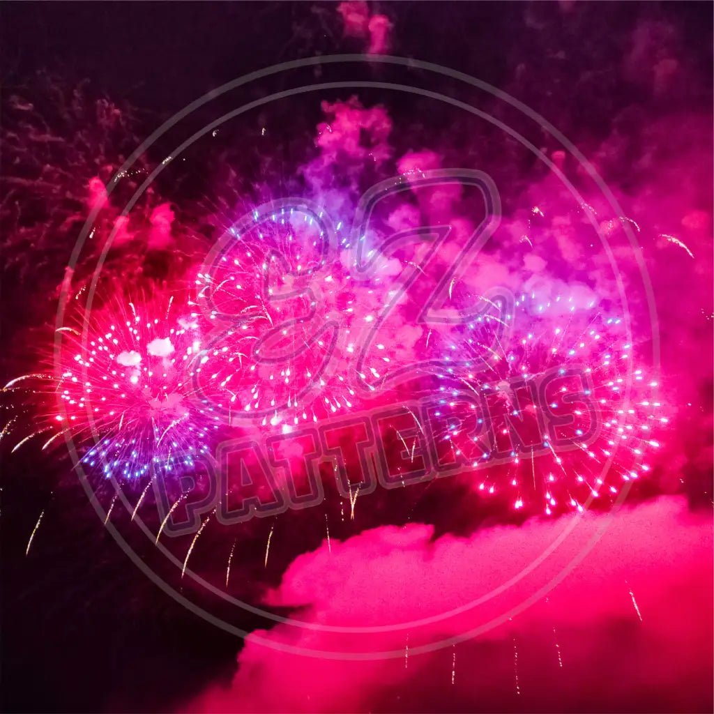 Real Fireworks 003 Printed Pattern Vinyl