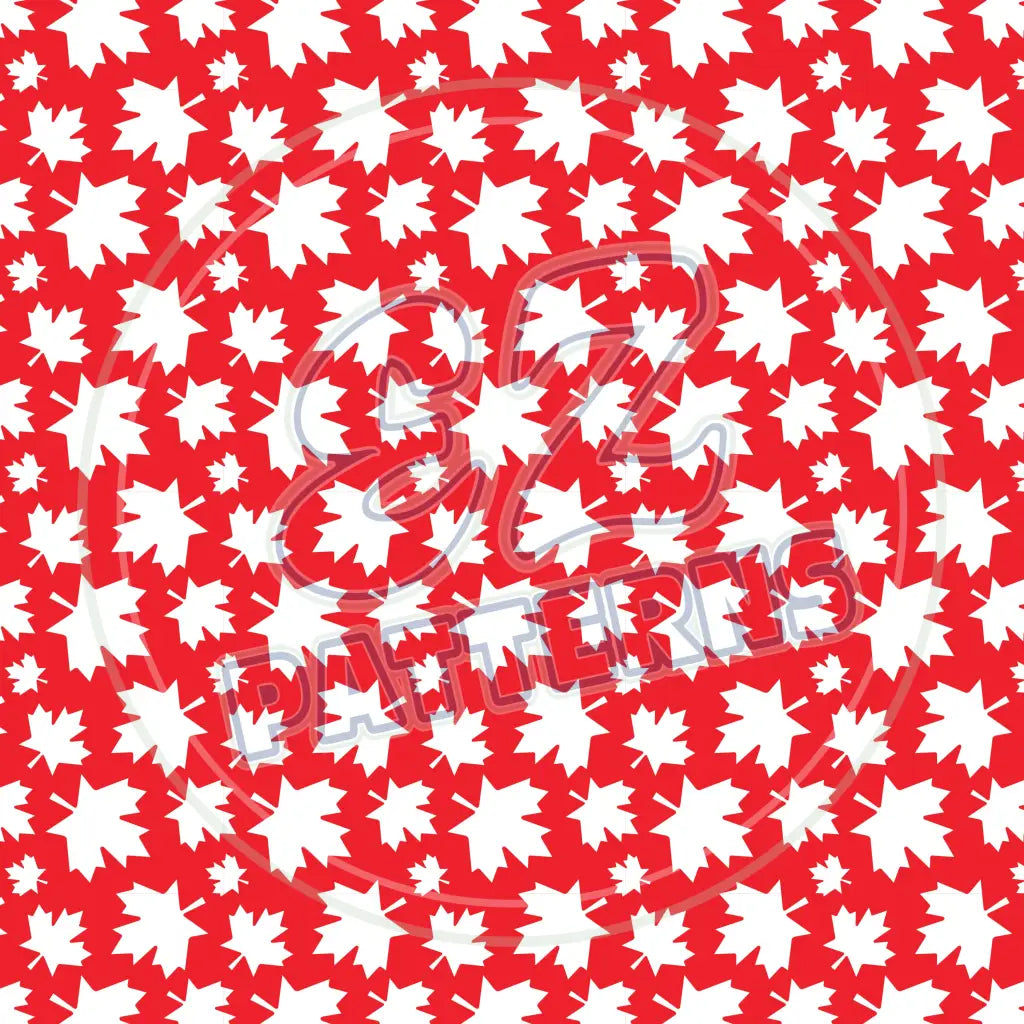 Cartoon Canada 002 Printed Pattern Vinyl