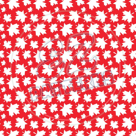 Cartoon Canada 002 Printed Pattern Vinyl