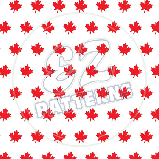 Cartoon Canada 009 Printed Pattern Vinyl