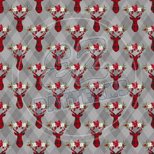 Rustic Red 008 Printed Pattern Vinyl