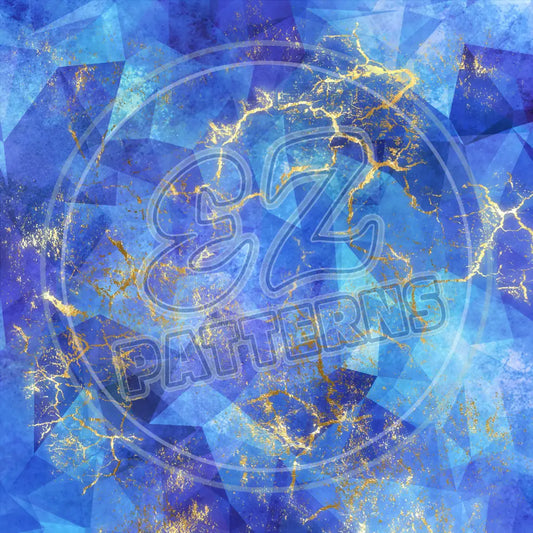 Sapphire Gold 018 Printed Pattern Vinyl