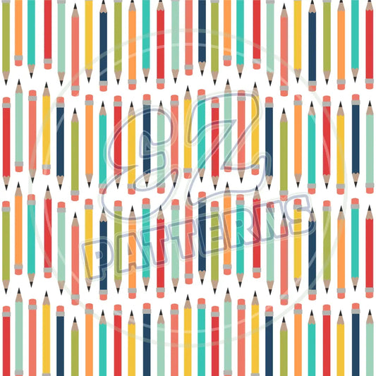 School Days 007 Printed Pattern Vinyl