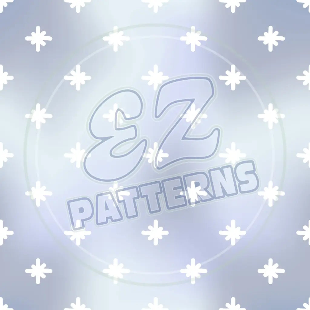 Snowflake Shimmer 003 Printed Pattern Vinyl