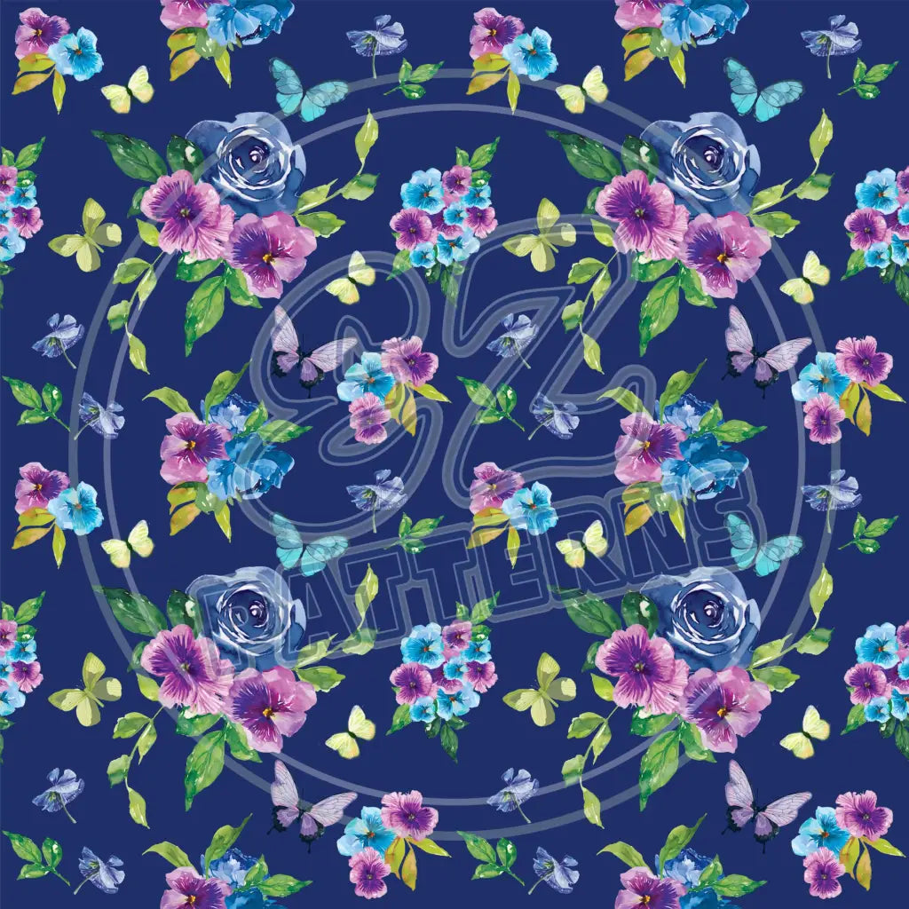 Spring Blossom 025 Printed Pattern Vinyl