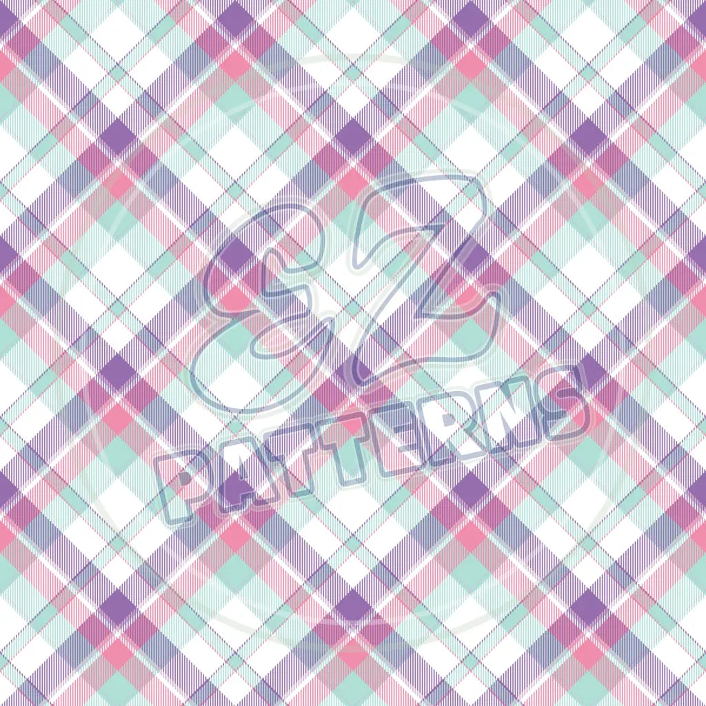 Spring Plaid 001 Printed Pattern Vinyl