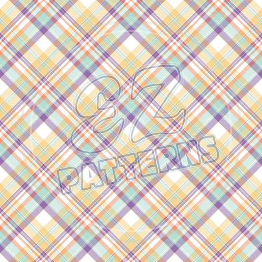 Spring Plaid 004 Printed Pattern Vinyl