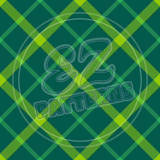 St. Pattys Plaid 008 Printed Pattern Vinyl