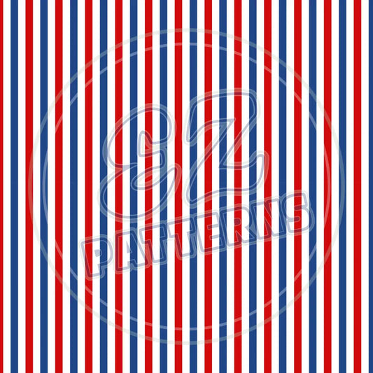 Stars & Stripes 004 Printed Pattern Vinyl