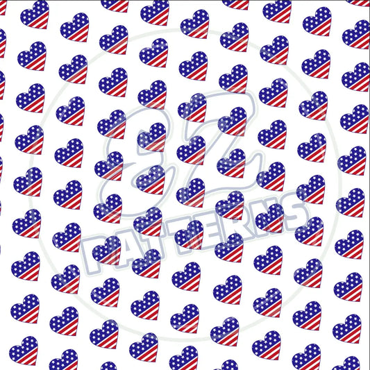 Stars & Stripes 014 Printed Pattern Vinyl