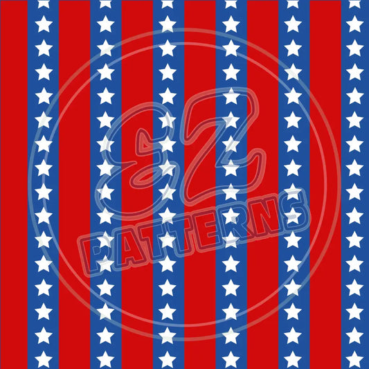 Stars & Stripes 016 Printed Pattern Vinyl