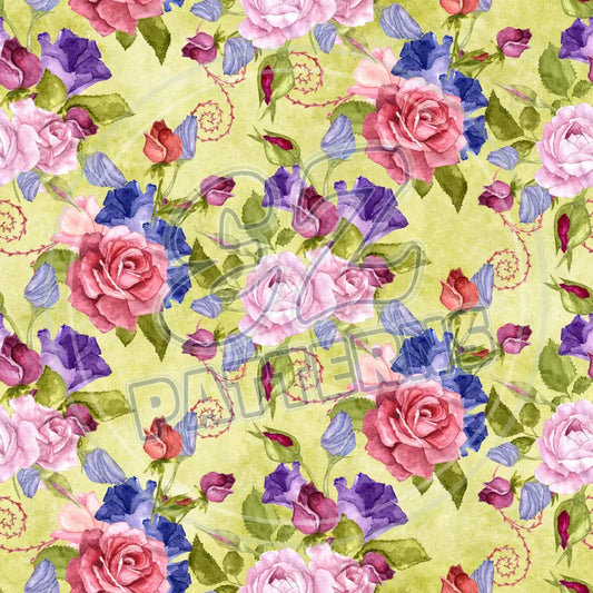 Summer Garden 002 Printed Pattern Vinyl