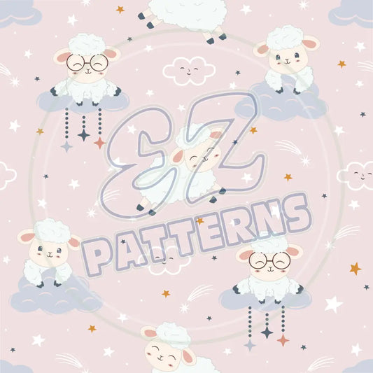 Sweet Sheep 001 Printed Pattern Vinyl