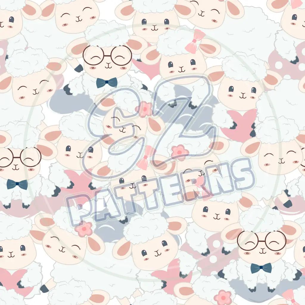 Sweet Sheep 008 Printed Pattern Vinyl