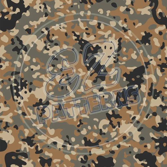 Tactical Camo 007 Printed Pattern Vinyl