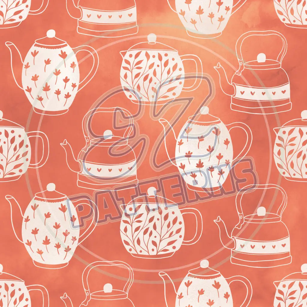 Tea Time 011 Printed Pattern Vinyl