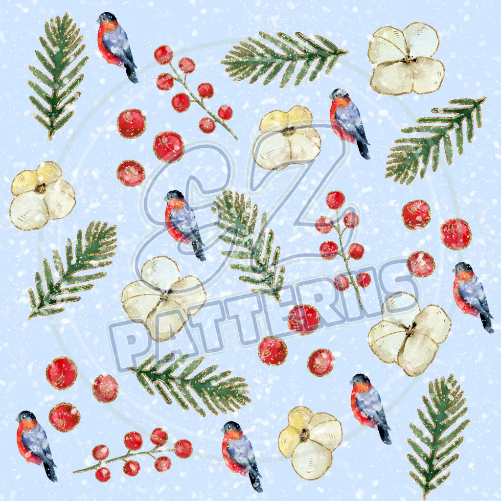 Traditional Christmas 004 Printed Pattern Vinyl