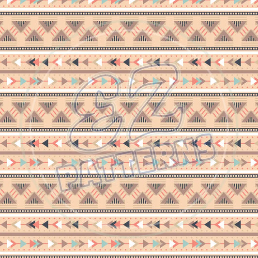 Tribal Blush 005 Printed Pattern Vinyl