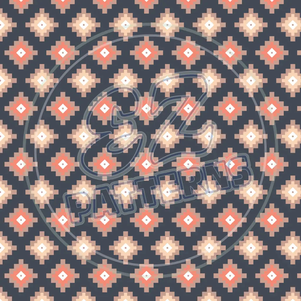 Tribal Blush 006 Printed Pattern Vinyl