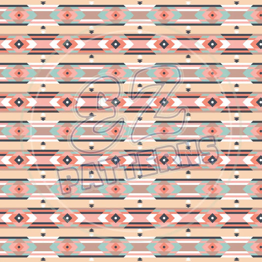 Tribal Blush 011 Printed Pattern Vinyl