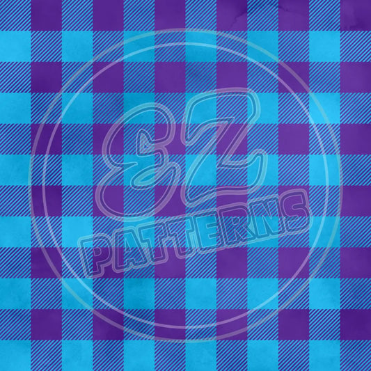 Ultraviolet Flannel 005 Printed Pattern Vinyl