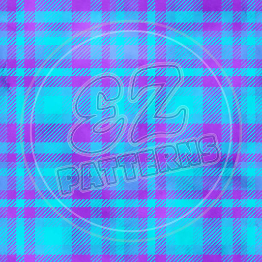 Ultraviolet Flannel 007 Printed Pattern Vinyl