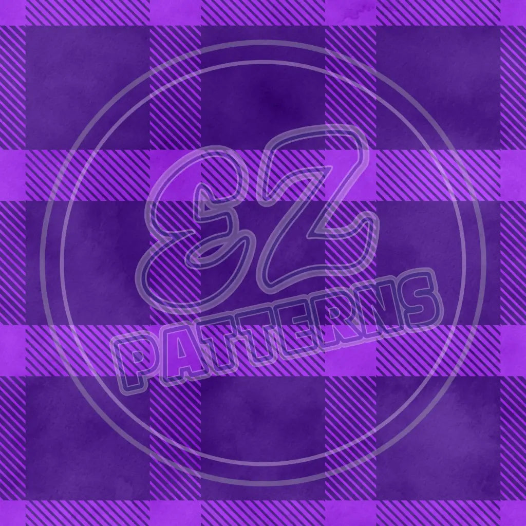 Ultraviolet Flannel 015 Printed Pattern Vinyl