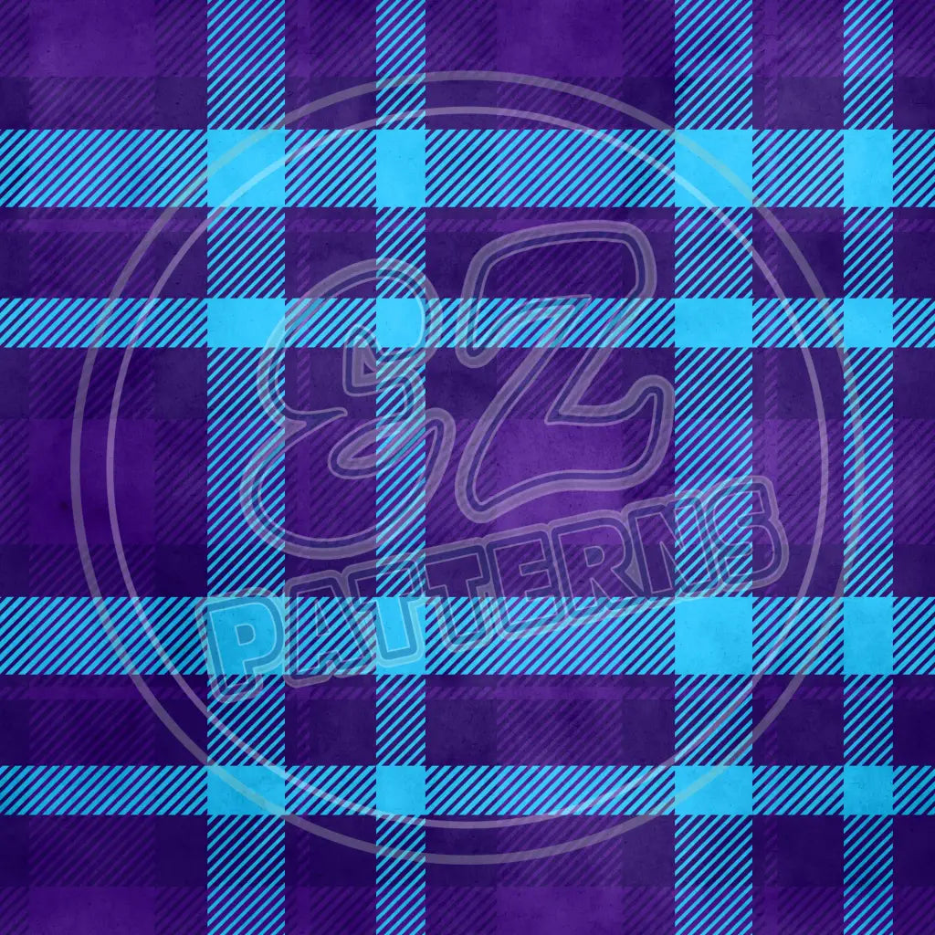 Ultraviolet Flannel 016 Printed Pattern Vinyl