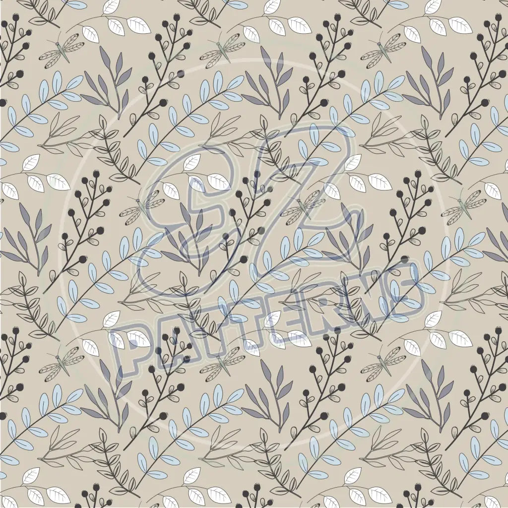 Vintage Bloom 004 Printed Pattern Vinyl