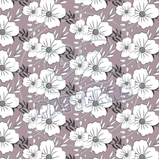 Vintage Bloom 006 Printed Pattern Vinyl