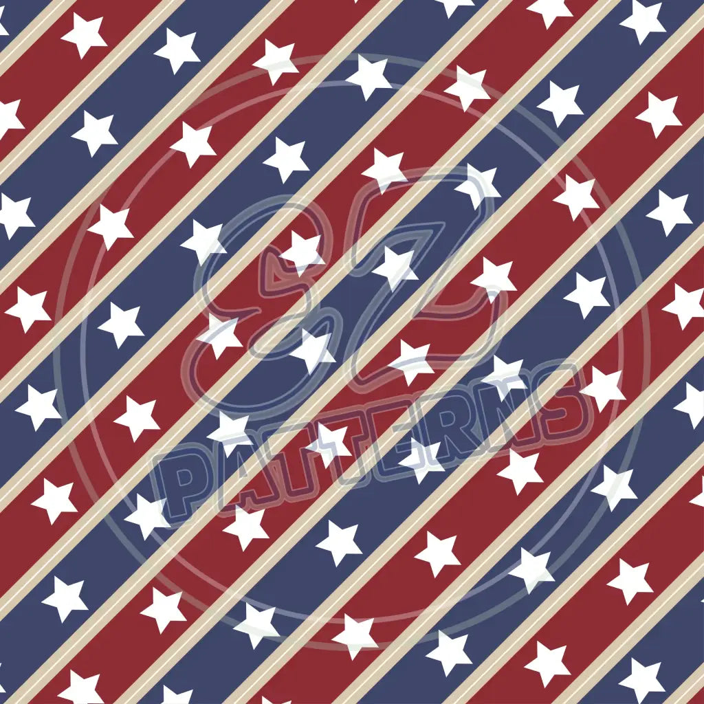 Vintage Usa 006 Printed Pattern Vinyl