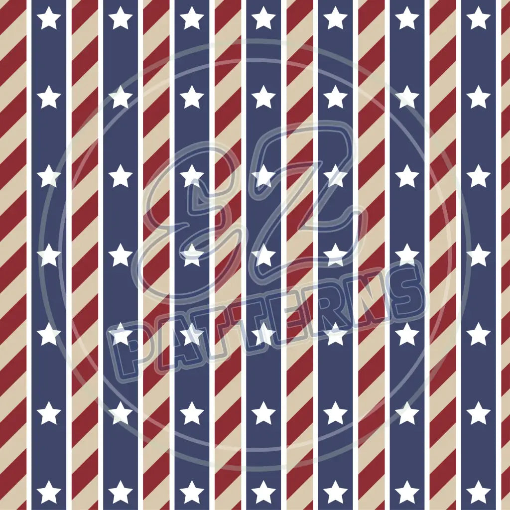 Vintage Usa 010 Printed Pattern Vinyl