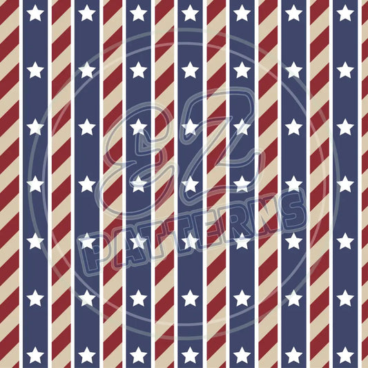 Vintage Usa 010 Printed Pattern Vinyl