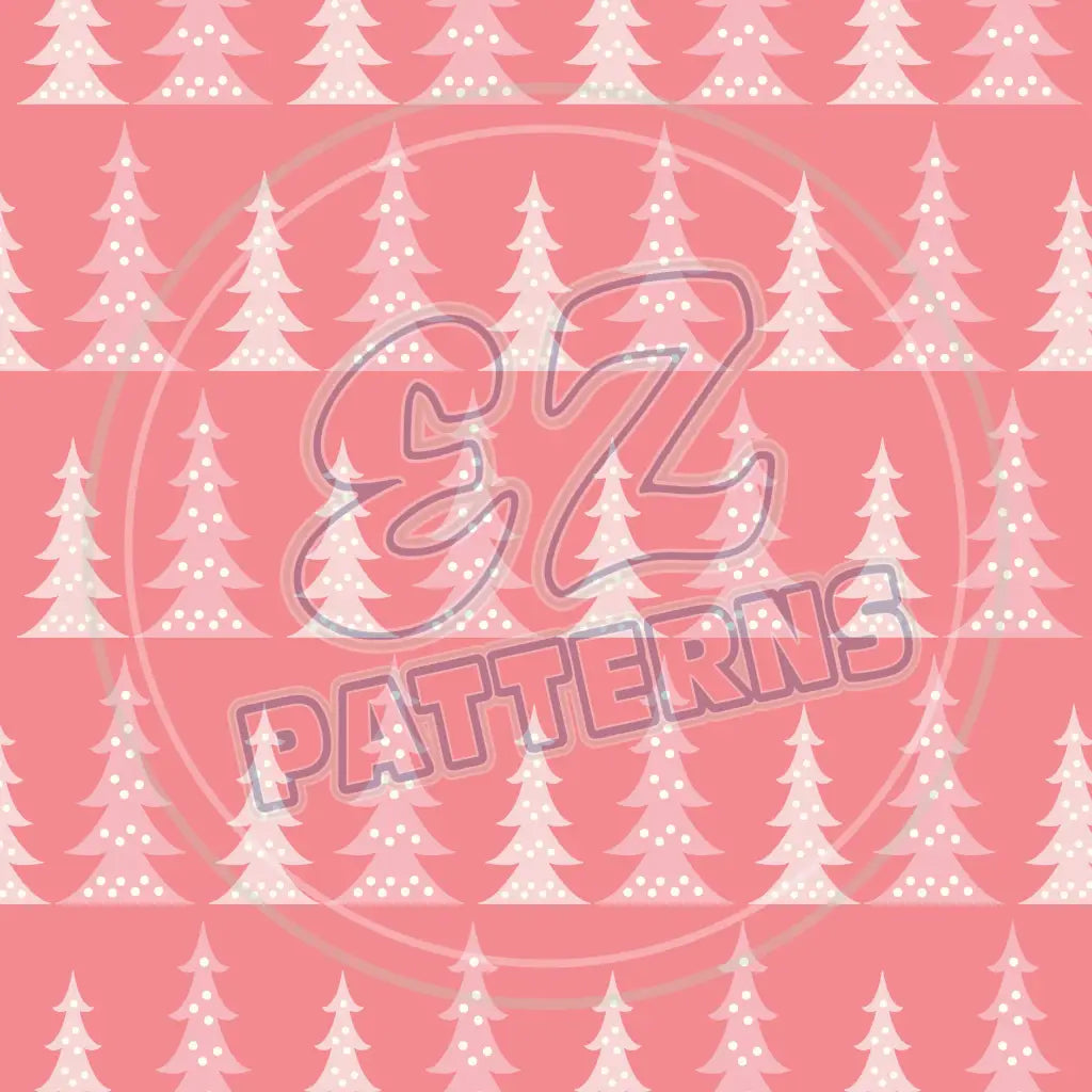 Warm Winter Pink 008 Printed Pattern Vinyl