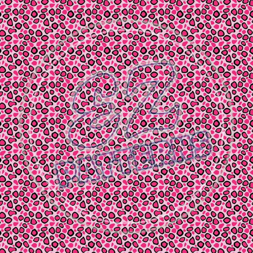 Pink Safari 004 Printed Pattern Vinyl